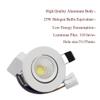 ZDPCYT recessed Downlight 3W 110V Dimmable mini cabinets spotlights Soft White Bookcase Lighting 3000K-3500K Closet Lighting Cutout 53mm (No Junction Box) view 2