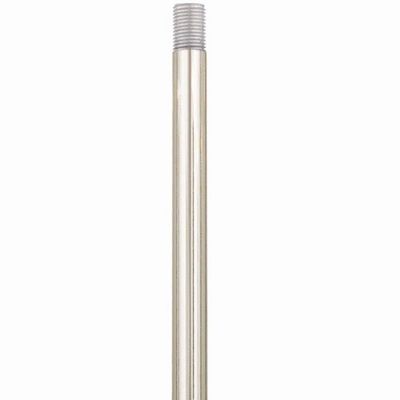 Livex Lighting 56050-35 Accessories 12" Length Rod Extension Stems, Polished Nickel