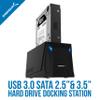 SABRENT USB 3.0 to SATA Hard Drive Docking Station, 2.5/3.5in (EC-UBLB) view 3