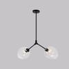 LIN XIAO HAO mayu 2-Lighting Creative Pendant Lighting E27 Art Lighting Bedroom Living Room Personalized Metal Blown Transparent Glass Lampshade Chandelier view 1