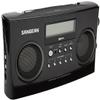 Sangean PR-D5 BK AM/FM Portable Radio with Digital Tuning and RDS view 1