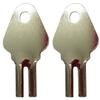 Baywest 1200 Toilet Paper Dispenser Key 2 Pack view 1