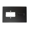 Lightolier 6171BK Lytespan Track Lighting Rectangular Hid Monopoint For 20W, Black view 2