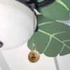 GRAPHICS & MORE Bee on Honeycomb Ceiling Fan and Light Pull Chain view 3