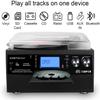 DIGITNOW Bluetooth Record Player Turntable with Stereo Speaker, LP Vinyl to MP3 Converter with CD, Cassette, Radio, Aux in and USB/SD Encoding, Remote Control, Audio Music Player Built in Amplifier view 4