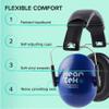 HEARTEK Lightweight Noise Cancelling Headphones | Low-Profile Ear Muffs for Noise Reduction | Foldable Ear Protection Earmuffs for Concerts, Studying & Sensory Relief view 4