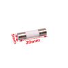QBGTFAK 100pcs Quick Blow Ceramic Tube Fuse Assorted Kit Amp 250V 0.5A, 1A, 5A, 6A, 8A, 10A, 15A, 20A, 25A, 30A, 5x20mm (Ceramic Fuse 5x20mm) view 2
