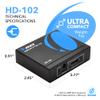 OREI HDMI Splitter 1 in 2 Out - For TV Mirror Only - Not for Multi Monitors, No HDCP bypass, USB Powered, No Adapter Included,1080P@60Hz & 4K@30Hz Resolutions  HDMI Splitter (HD-102) view 4