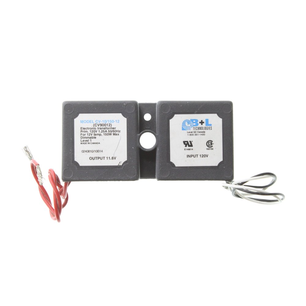 B+L CV90012 12v 150w low voltage transformer