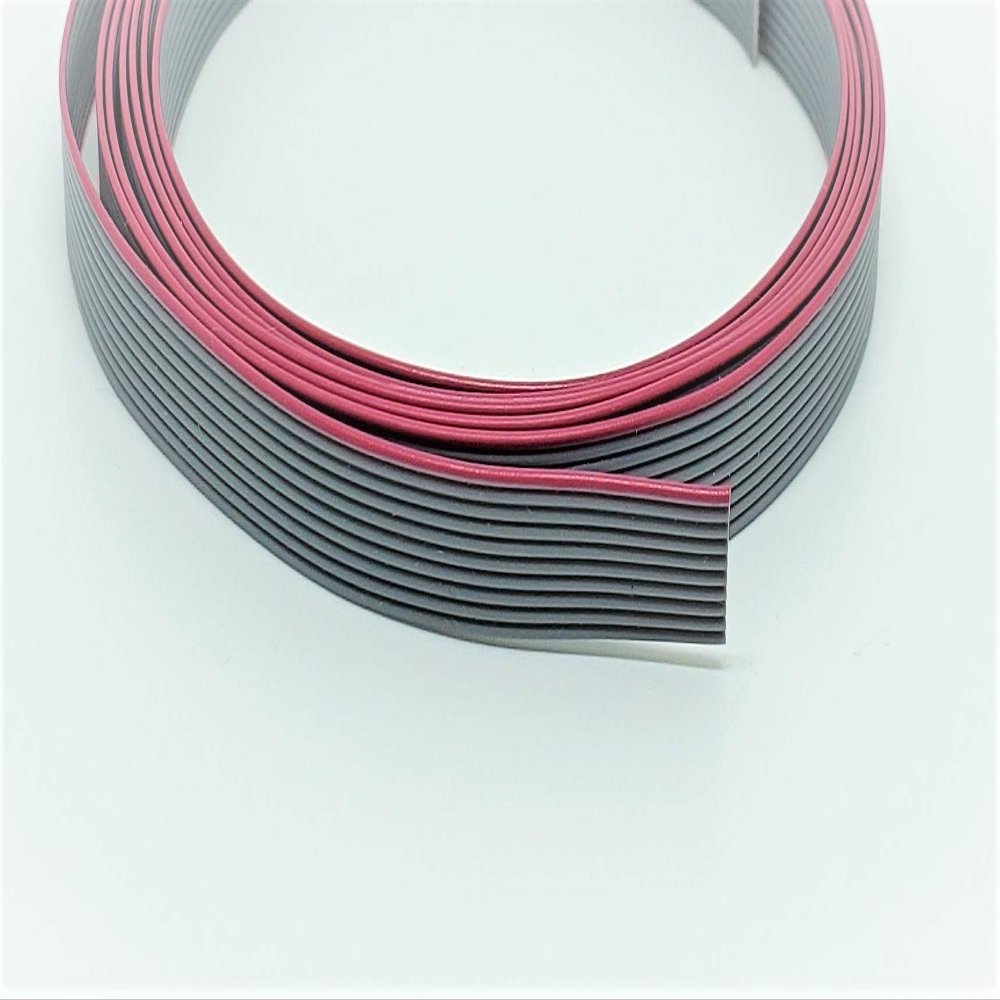 Pc Accessories - Connectors Pro 10-FT Length 0.635mm 0.025" Pitch 10-Wire 10 Conductors IDC Flat Ribbon Cable for 1.27mm 10P Connector