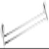Grohe 40802001 Essentials Metal 7.28-in. Double Towel Rail, 26.182 x 4.725 x 2.363, Starlight Chrome view 1