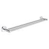 Grohe 40802001 Essentials Metal 7.28-in. Double Towel Rail, 26.182 x 4.725 x 2.363, Starlight Chrome view 2