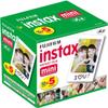 Fujifilm Mini Instant Film, 10 Sheets5 Pack(Total 50 Shoots) view 1