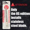 NT Cutter PRO Auto-Lock Stainless Steel Utility Knife (A-1P) 9mm view 2