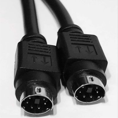 Kray Cables PS/2 Mini-Din 6 Pin Male Male Black Cable 6 ft Mouse and Keyboard