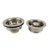 Keeney K5475DSBN Double Bowl Kitchen Sink Strainer and Garbage Disposal Flange Set, Brushed Nickel view 2