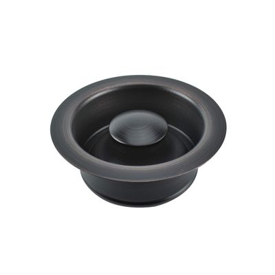 Keeney K5417VB Universal Garbage Disposal Flange and Stopper, Fits Standard 3-1/2-Inch Openings, Venetian Bronze