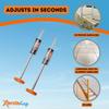 Xtenda-Leg Ladder Leveler for Extension Ladders, Rubber Feet, 1 Pair view 3