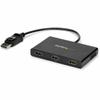 StarTech.com 3-Port Multi Monitor Adapter - DisplayPort 1.2 to 3x HDMI MST Hub - Triple 1080p HDMI Monitors - Video Splitter for Extended Desktop Mode on Windows PCs Only - DP to 3x HDMI (MSTDP123HD) view 1