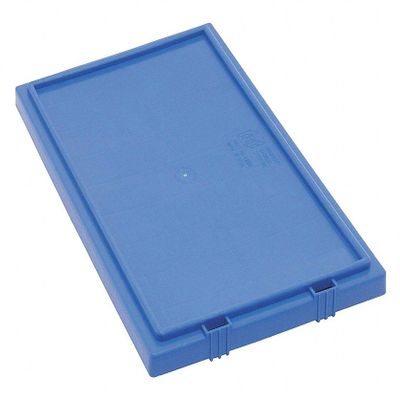 Quantum LID181BL Lid for SNT180 and SNT185 Stack and Nest Totes, Blue, 6-Pack
