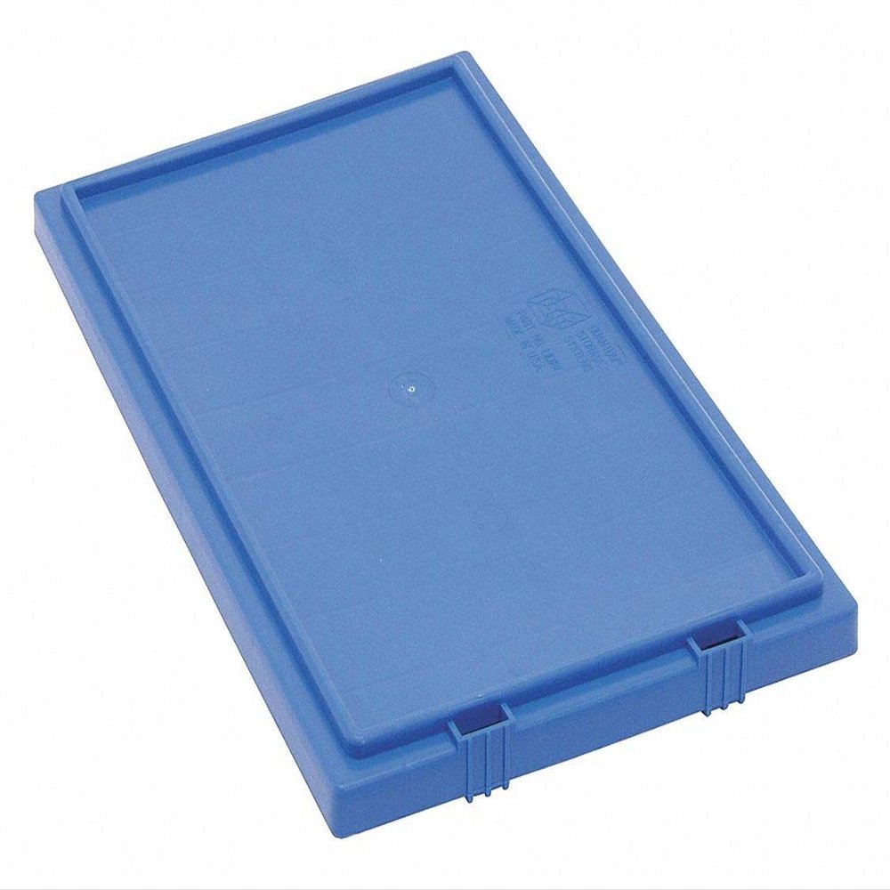 Quantum LID181BL Lid for SNT180 and SNT185 Stack and Nest Totes, Blue, 6-Pack