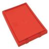 Quantum LID201RD Lid for SNT200 Stack and Nest Tote, Red, 6-Pack view 1
