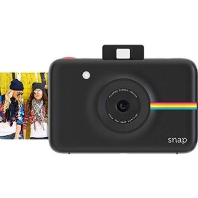 Zink Polaroid Snap Instant Digital Camera (Black) with ZINK Zero Ink Printing Technology