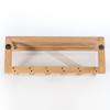 Arb Teak & Specialties Wall Shelf with 6 Hooks view 3