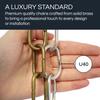 RCH Hardware CH-08-PB Brass Chandelier Chain, Polished Brass (1 Foot) view 3