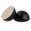 1" Dia Sorbothane Hemisphere Rubber Bumper Non-Skid Feet with Adhesive (8, 70 Duro) view 2
