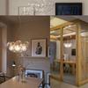 Aiwen Bubble Glass Chandelier Chandeliers Lighting Suspension Light Ceiling Light Pendant Lamp Ceiling Mount 4 Lights with 12 Bubble Glass (Bulbs Not Included) view 3
