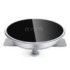 Recessed Desk Wireless Charger,15W Fast Flush Mount Phone Qi Charging Pad view 1