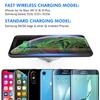 Recessed Desk Wireless Charger,15W Fast Flush Mount Phone Qi Charging Pad view 2
