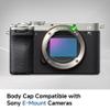 5 Pack Body Cap and Rear Lens Cover Kit for Sony A7 A7II A7III A7IV A7S A7SII A7SIII A7R A7RII A7RIII A7RIV A7RV A7C A7CII A9 A9II A6700 A6600 A6500 A6400 A6300 A6100 A6000 A5100 ZV-E1 ZV-E10 & More view 3