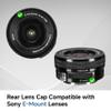 5 Pack Body Cap and Rear Lens Cover Kit for Sony A7 A7II A7III A7IV A7S A7SII A7SIII A7R A7RII A7RIII A7RIV A7RV A7C A7CII A9 A9II A6700 A6600 A6500 A6400 A6300 A6100 A6000 A5100 ZV-E1 ZV-E10 & More view 4