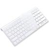 ProElife Ultra Thin Silicone Keyboard Protector Cover Skin for Apple Wireless Keyboard with Bluetooth MC184LL/B (Model A1314, U.S Layout) (Not Fits Magic Keyboard), Transparent view 1
