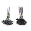 RGBZONE 20Pairs JST SM 5PIN Plug Male to Female EL Wire Cable Connector Adapter for 5050 RGBW RGBWW LED Strip Light view 1