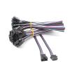 RGBZONE 20Pairs JST SM 5PIN Plug Male to Female EL Wire Cable Connector Adapter for 5050 RGBW RGBWW LED Strip Light view 2