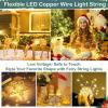 ZAECANY Super Long LED String Lights 99ft 300 LEDs Fairy String Lights with Switch/Timer, Indoor/Outdoor Copper String Lights with Remote, for Birthday Wedding Christmas, Plug in/8 Modes Warm White view 4