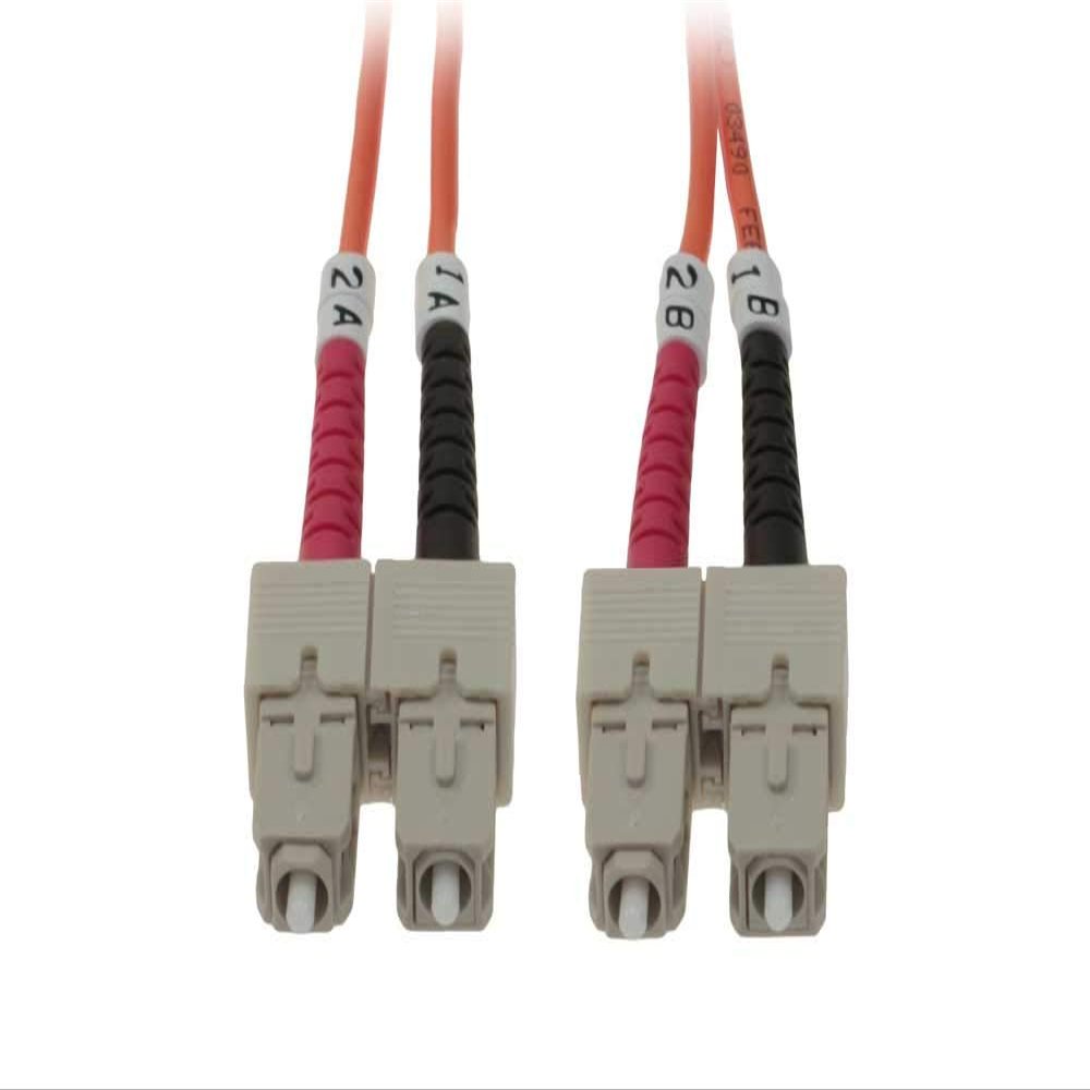 SF Cable, 15m SC-SC Duplex Multimode 62.5/125 Fiber Optic Cable (49.21ft)