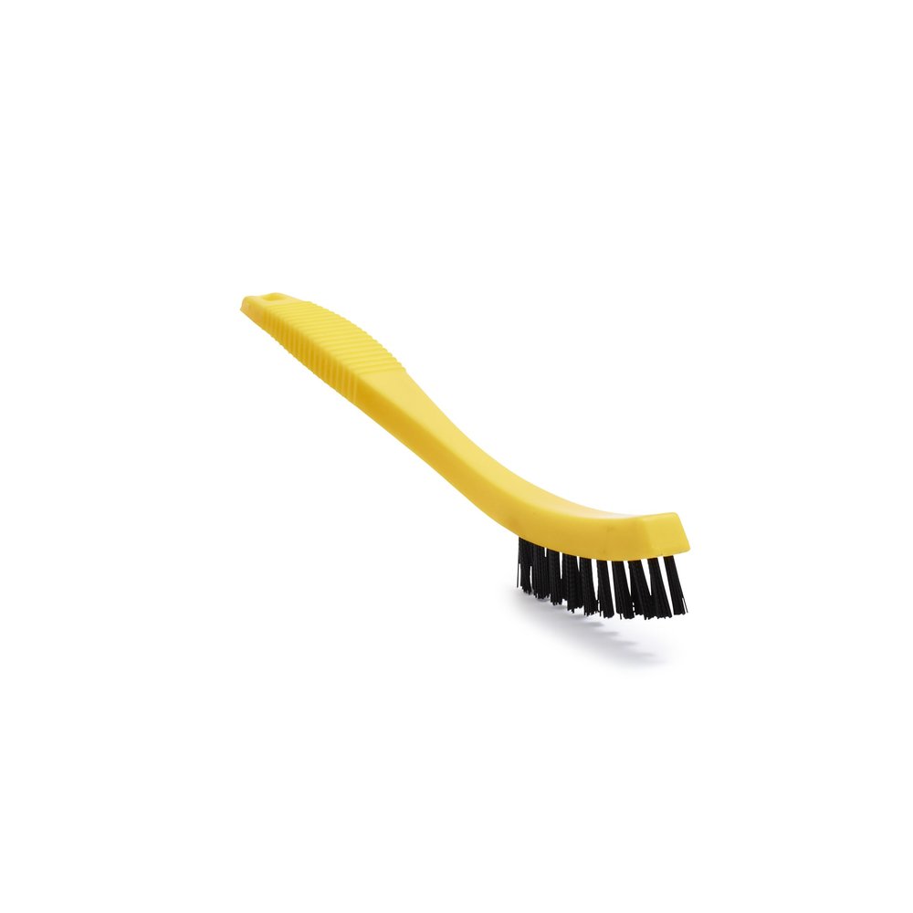 Rubbermaid Commercial Products 8.5-Inch Tile and Grout Scrub Brush, Black