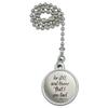 Be Still and Know That I am God Psalm Inspirational Christian Ceiling Fan view 1