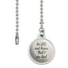 Be Still and Know That I am God Psalm Inspirational Christian Ceiling Fan view 2