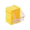 Quantum QTB409 Clear 2-Inch by 2-1/2-Inch by 2-3/4-Inch Tip Out Bin System, Yellow, Case of 9 view 1