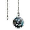 God is Good Christian Inspirational Religious Ceiling Fan and Light Pull view 2