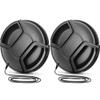 Altura Photo 58mm Lens Cap - 2 Pack Canon Cover for EOS Rebel T8i, T7, T7i, T6, T6i, T5, T5i, T3, SL3, 90D, 80D, T100 with EF-S 18-55mm f/3.5-5.6 is II Lenses and More view 1