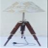 WOODEN FLOOR LAMP BASE DESIGNER TRIPOD FLOOR LAMP STAND view 2