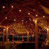 G40 White Pearl Outdoor Patio Globe String Lights (25 Foot - Green Wire) view 4