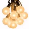 100 Foot G40 White Pearl Wedding String Lights with White Wire view 1