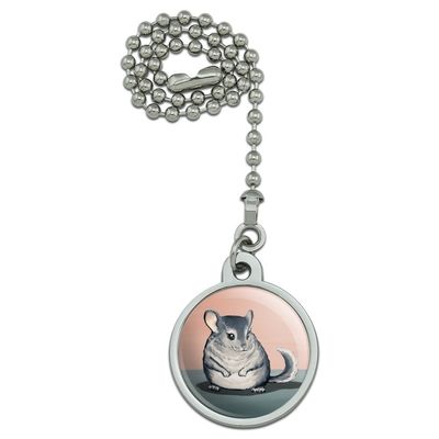 GRAPHICS & MORE Cute Chinchilla Ceiling Fan and Light Pull Chain